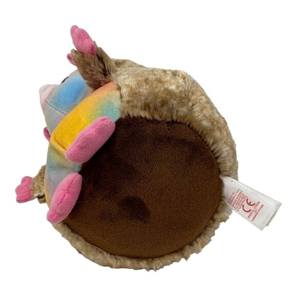 Ty Beanie Boos PINECONE Hedgehog 9in  Walgreens Exclusive Rainbow Buddy Plush - Picture 6 of 15